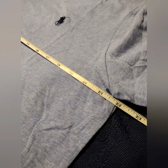 NWT❤️‍🔥$49 POLO by Ralph Lauren V-Neck T-shirt Men's Large - Picture 6 of 7